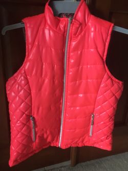 Vanity Puffer Vest Size Large New