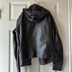Vera Pelle Italian Leather Jacket- Size 38