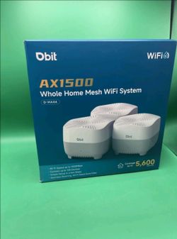DBIT AX1500 WiFi 6 Mesh Wi-Fi System (3-pack)