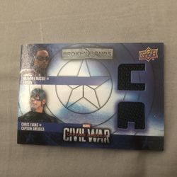 Captain America & Falcon Relic Card Civil War For Trade