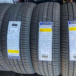 205/55/16 Goodyear New Tires Installed and Balanced