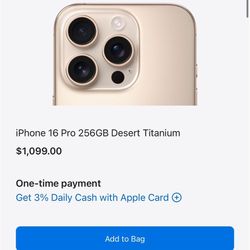 I Phone 16 Pro (256gb)