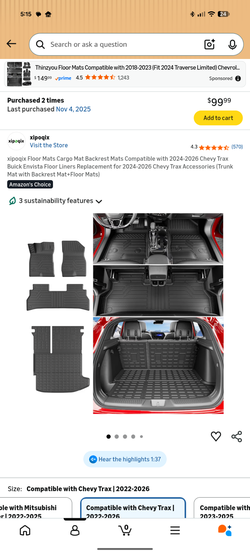 Rubber mat set 2026 trax