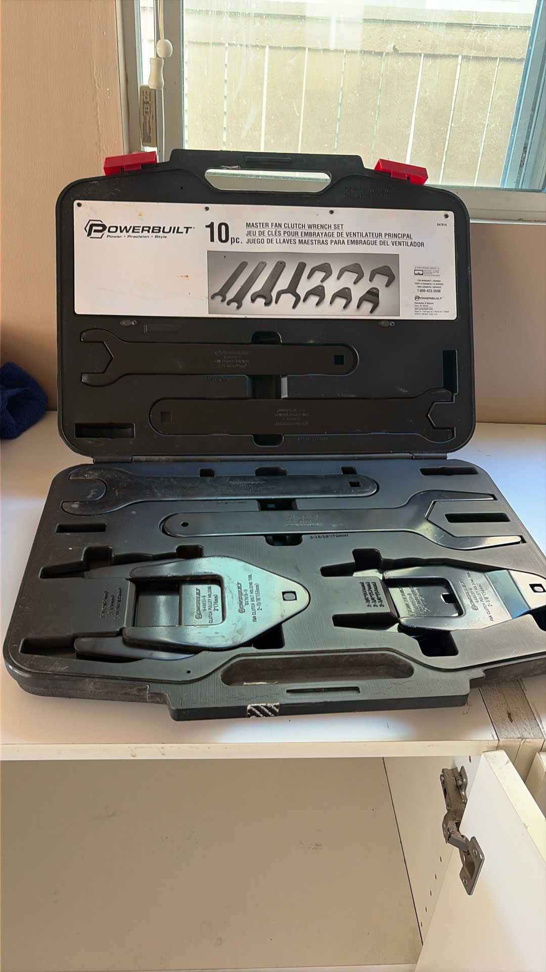 Master Fan Clutch Wrench Set 