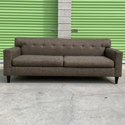 *Free Delivery* Brown Modern Couch Sofa 3 Seater
