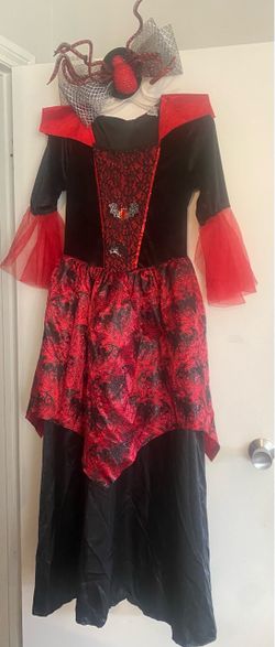 Girls XL Queen of Darkness Halloween costume