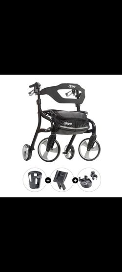 Drive Medical Nitro Sprint Rollator 4-wheel