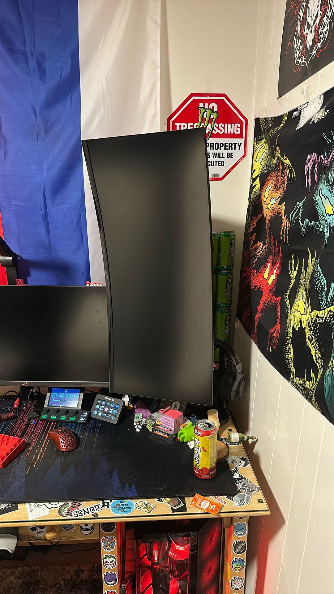 ACER 34 inch 180hz Widescreen monitor (3440x1440)