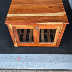 Dog Kennel Real Wood