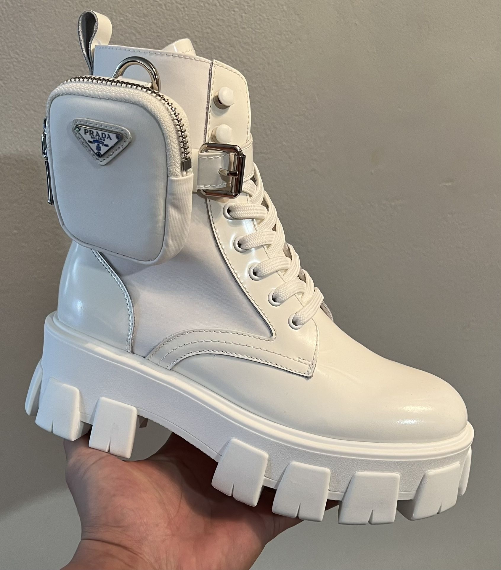 Women Combat Boots Size 39 