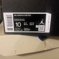 JORDAN 11’s BRED 