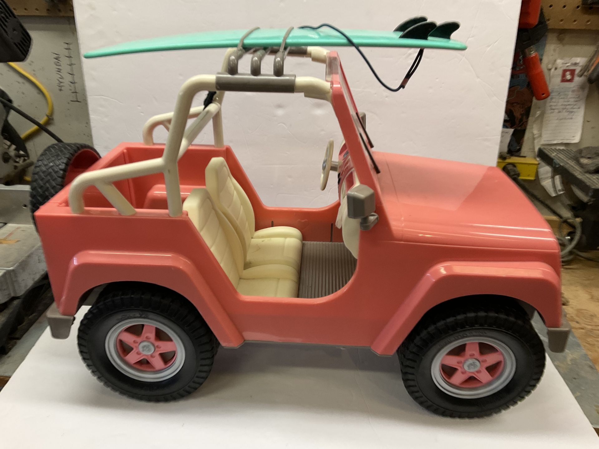 OG Off-Road Jeep with Surfboard