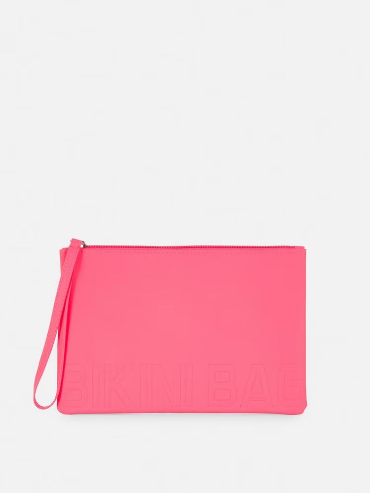 Primark Hot Pink Bikini Bag w/ Wrist Loop