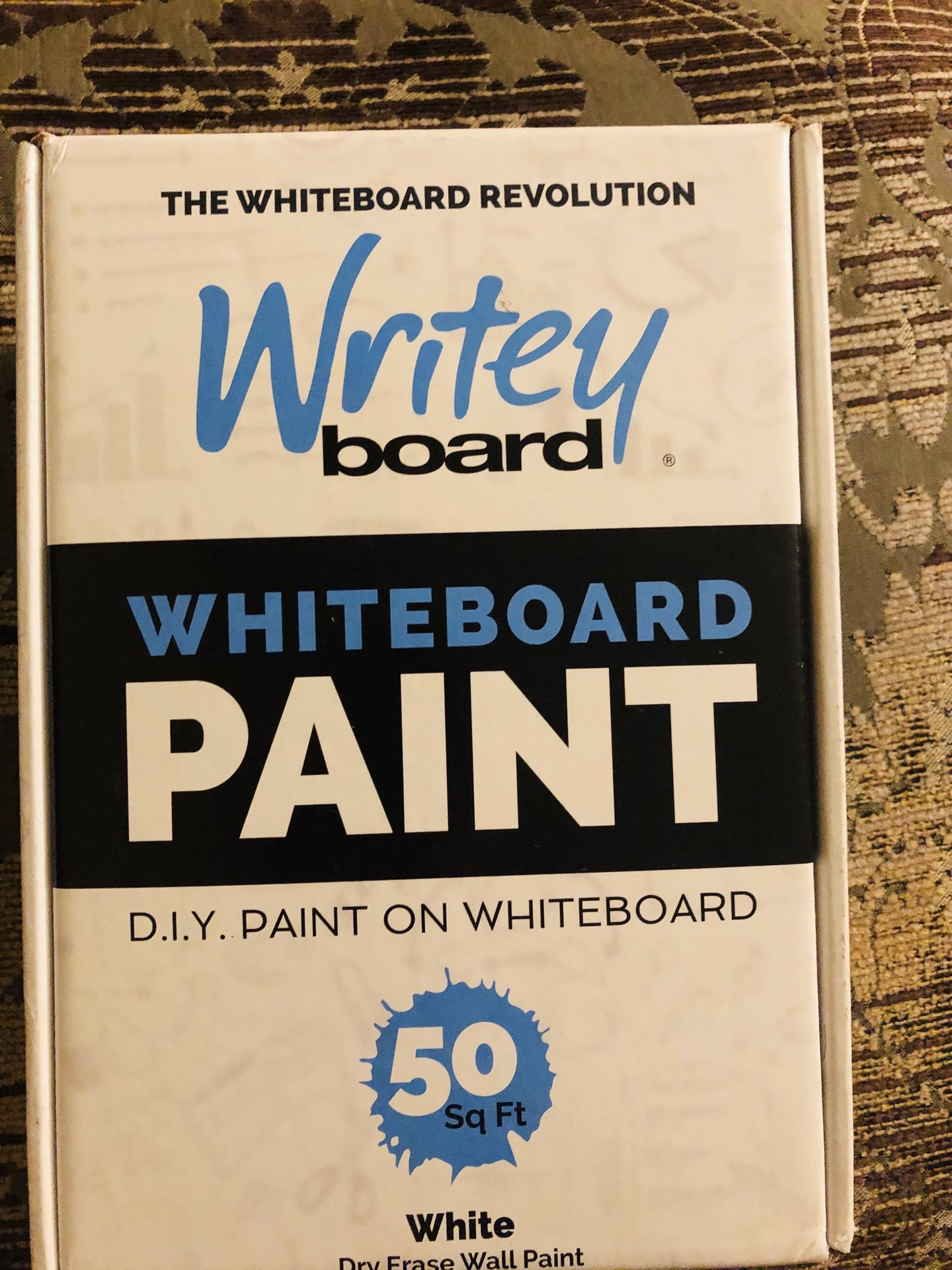 Writey Board 30502 Pk 17 oz Whiteboard Paint Kit White