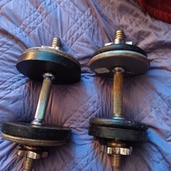 Two Dumbells 20lbs Each