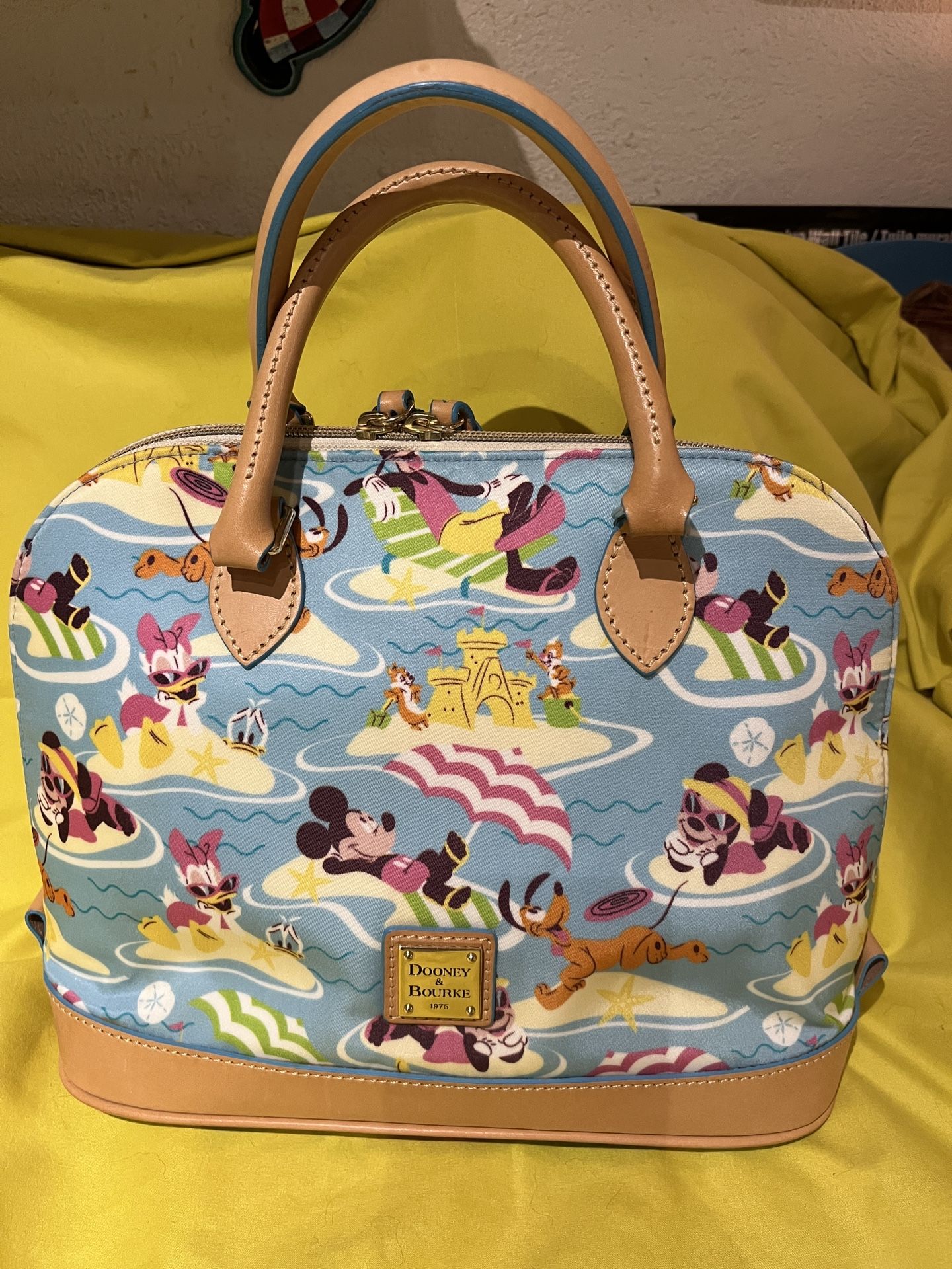 Rare Disney Dooney & Burke Satchel/Purse