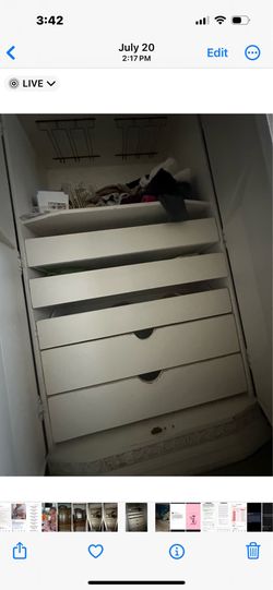 Vintage style armoire