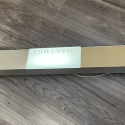 Rare Estée Lauder Vanity Counter Light Display
