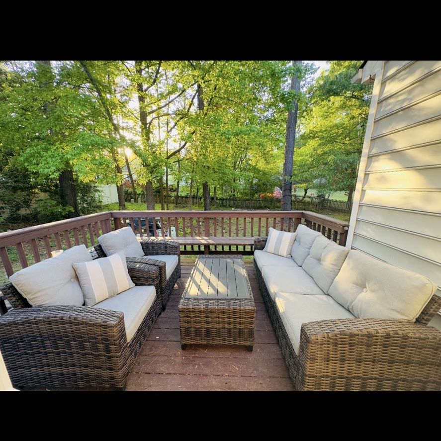 Cloverbrooke 4 Piece Outdoor Conversation Set for Sale in Glen Allen VA OfferUp
