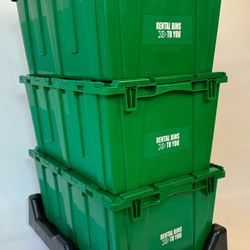 Moving or Storage Totes / Bins and Dollies for Sale