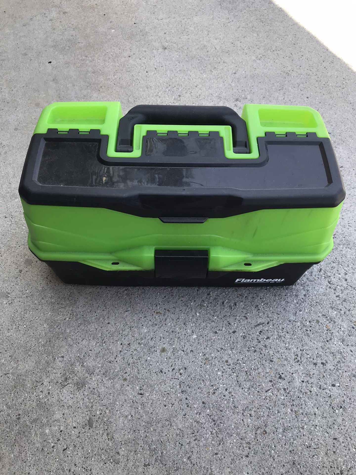 Flambeau Tackle Box with Lures