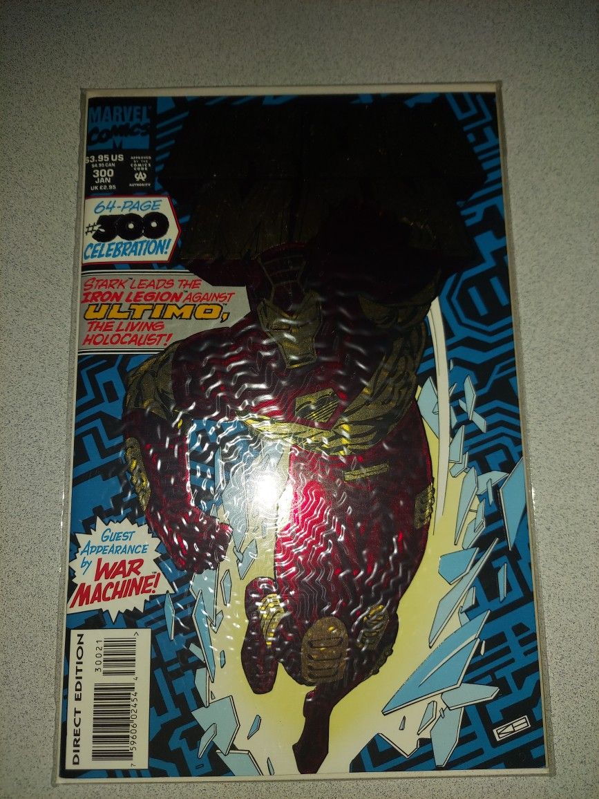 1995 IRON MAN #300 COMIC BAGGED AND BOARDED