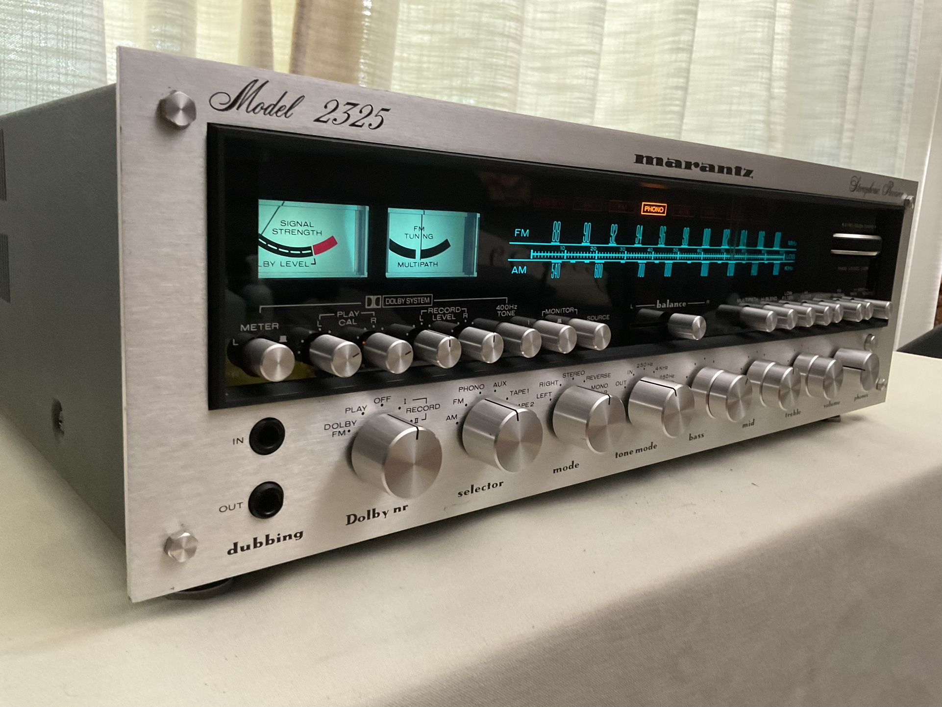 Marantz 2325 Receiver 125 Watts Monster 1970’’s Japan