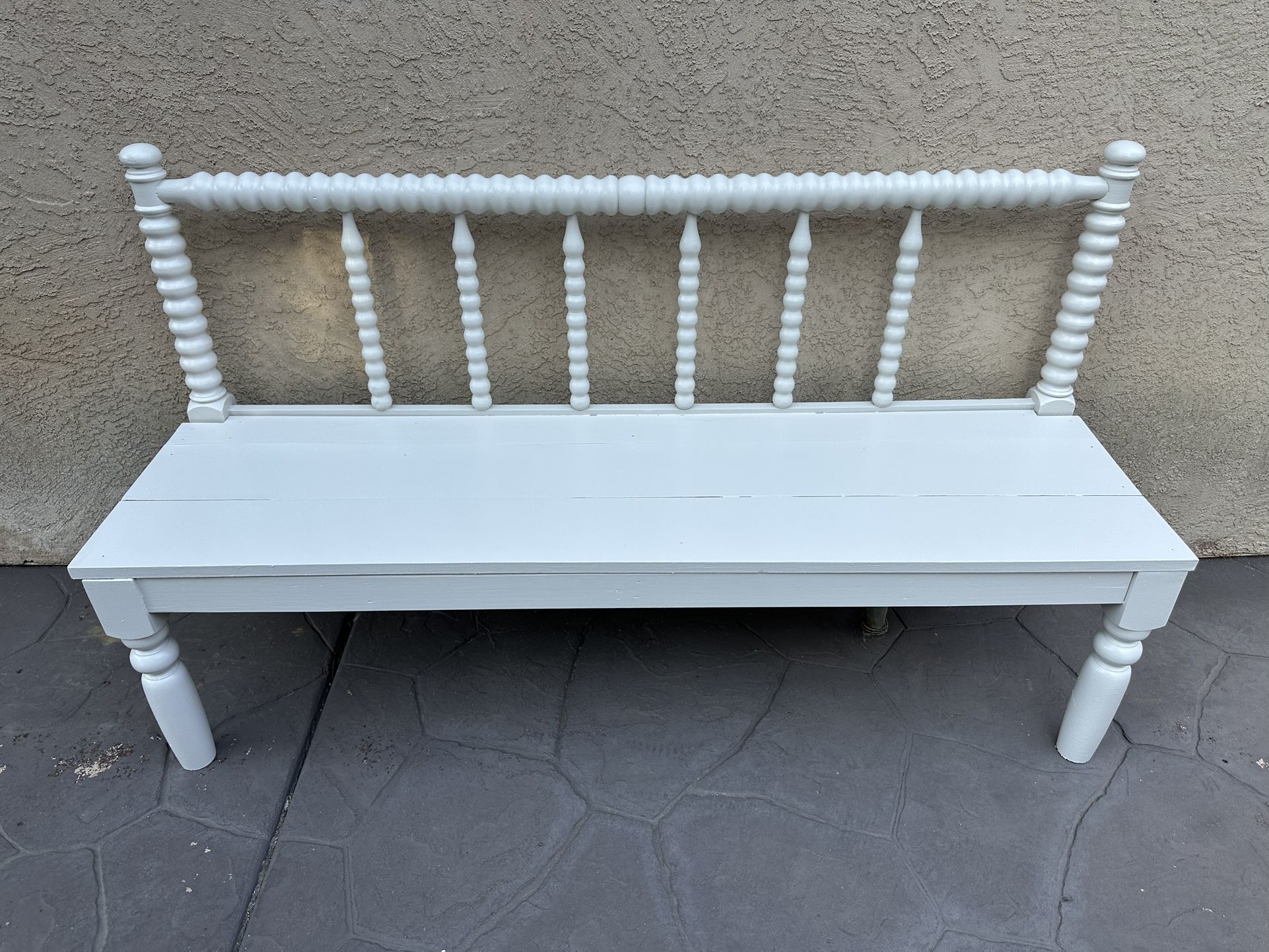 Handcrafted Bench Indoor or Outdoor Furniture