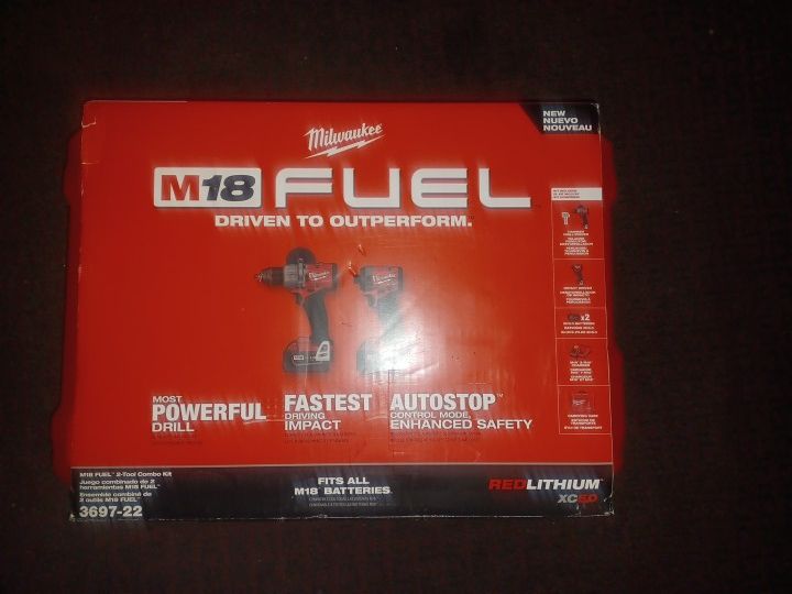 Milwaukee M18 Fuel 2- Tool Combo