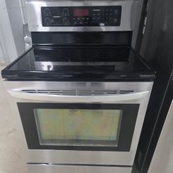 LG Stainless Steel Glass top Range/oven