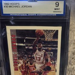 1992 Hoops Michael Jordan ISA MINT 9