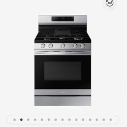 Samsung gas range stove
