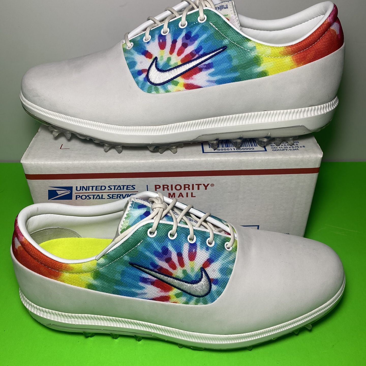NIKE AIR ZOOM VICTORY TOUR NRG P TIE DYE GOLF SHOES MEN'S CK1212 100]