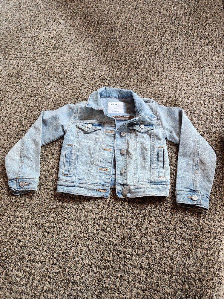 Girls Old Navy Jean Jacket Size Xs (5)