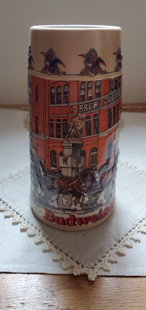 Budweiser Beer Mug Brew House #09009 Historical Landmark Series