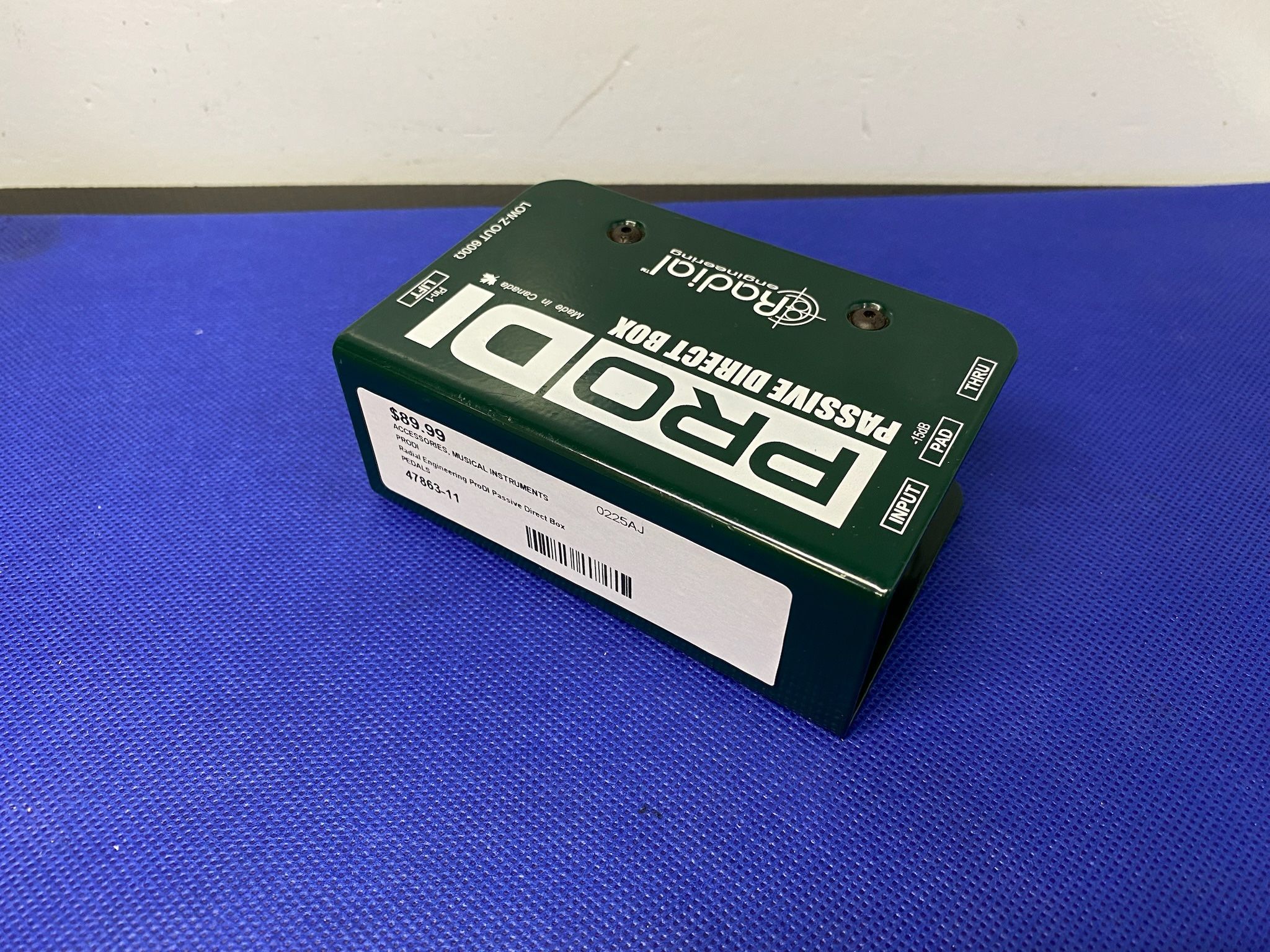 ProDI PEDALS Radial Engineering ProDI Passive Direct Box