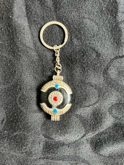 Tibetan style antique keychain