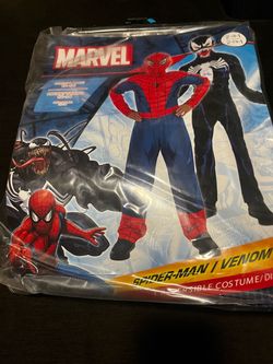 Venom and spider man 2 in 1 costume