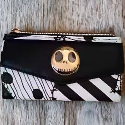 The Nightmare Before Christmas Jack Skellington Large Capacity Wallet 💀❤️✨️
