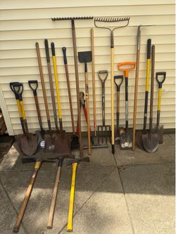 Large Yard Tool Lot