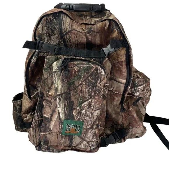 Mad Dog Gear by STEARNS Real Tree Silent Technical Gear XL Hunting Backpack (MSRP $119)
