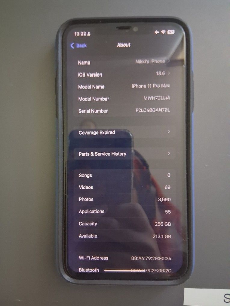 Great Condition iPhone 11 Pro Max 256GB Midnight Green