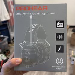 Brand New Pro Hear AM/FM Radio Hearing Protection