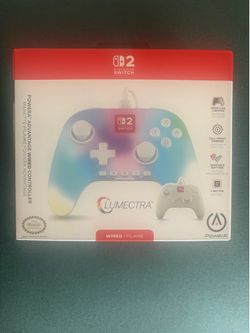 Nintendo Switch 2 Lumectra Wired Controller Brand New