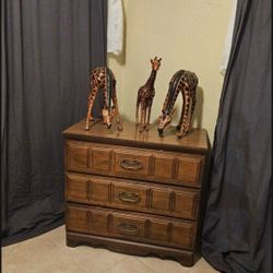 Wood Dresser Size 34:H/  32:Wide 