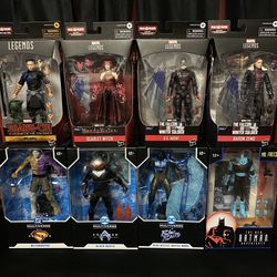 Action Figures Sold By Lot Of 8