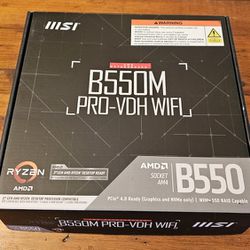 MSI B550m Pro-Vdh