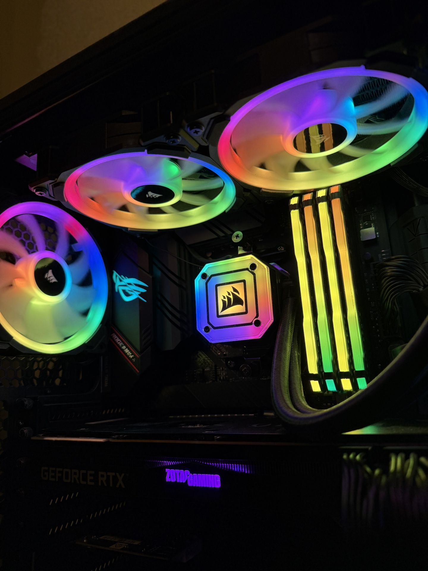 AMD Custom PC with Mouse Keyboard & Monitor