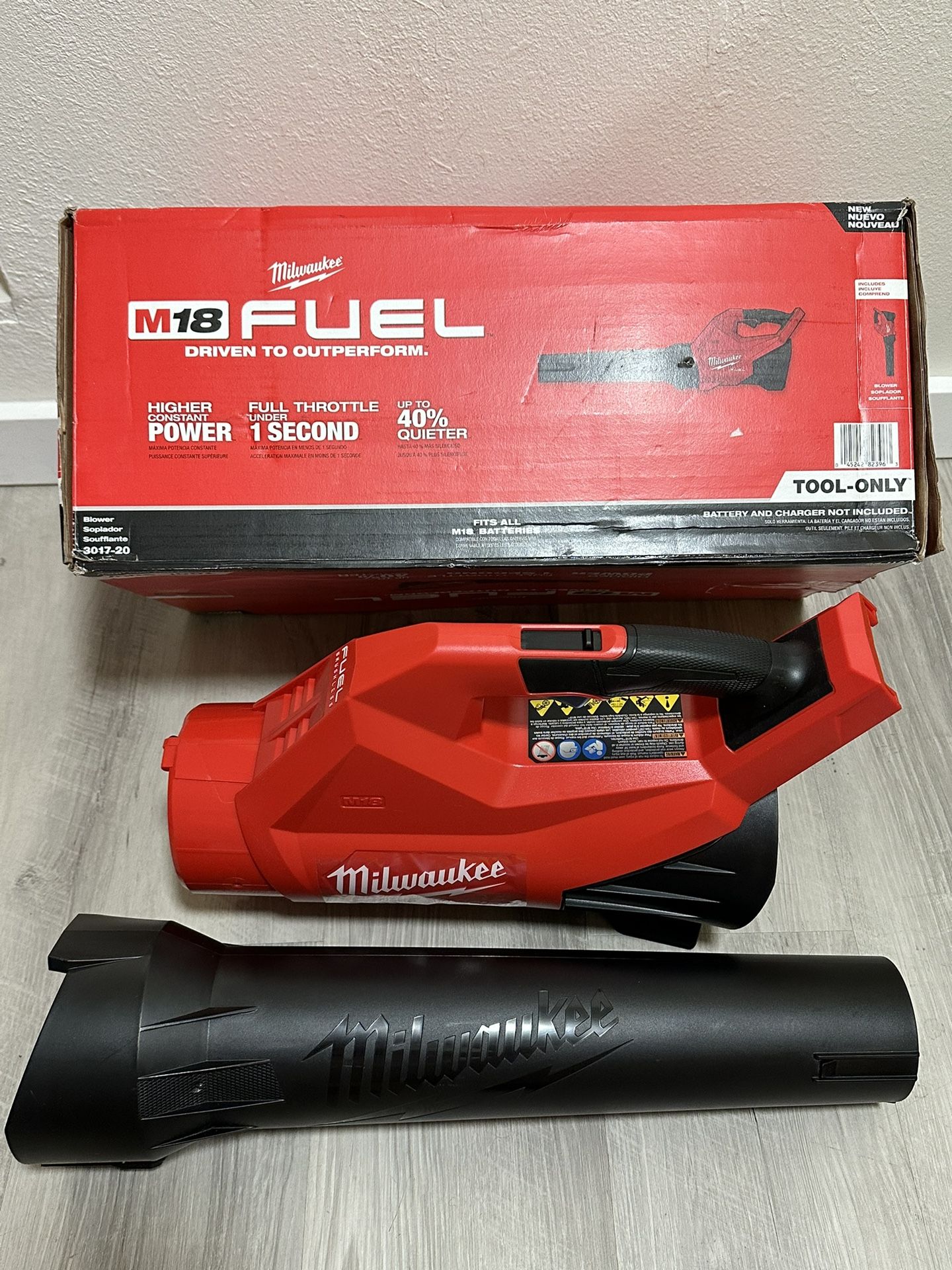 Milwaukee M18 FUEL 120 MPH 500 CFM 18V Lithium-Ion Brushless Cordless Handheld Blower (Tool-Only)