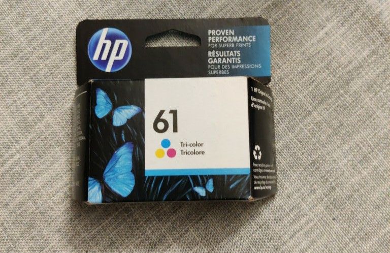 HP 61 Tri-color Ink Cartridge